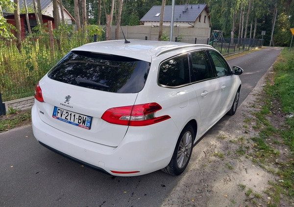 Peugeot 308 cena 55900 przebieg: 99511, rok produkcji 2020 z Wałbrzych małe 56